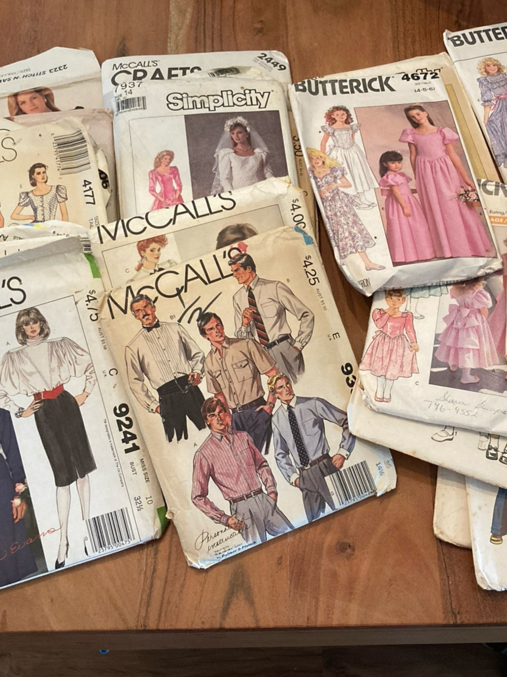 Lot of 25 Vintage 60s 70s 80s Cut Sewing Patterns McCall’s Simplicity Butterick
